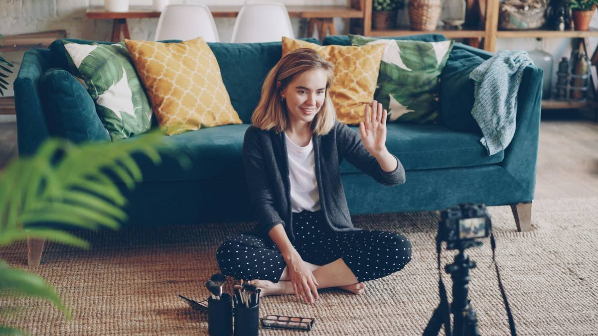 Bar chart showing that 68% of beauty creators struggle to translate hands-on skill into engaging video content, based on Later's 2023 report